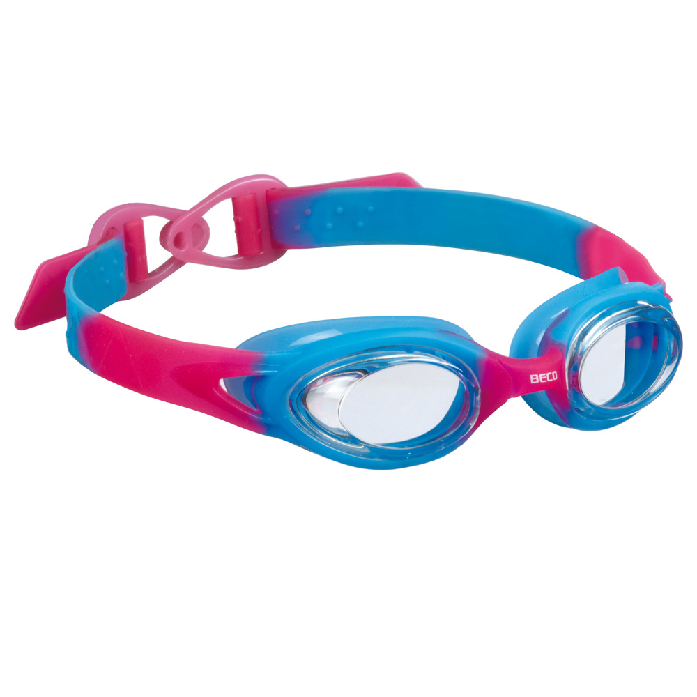 Schwimmbrille Accra blau-rot