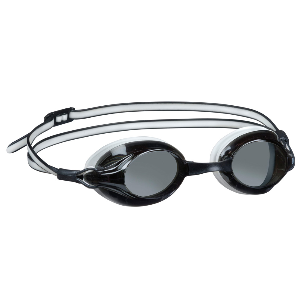Schwimmbrille Boston schwarz-weiß