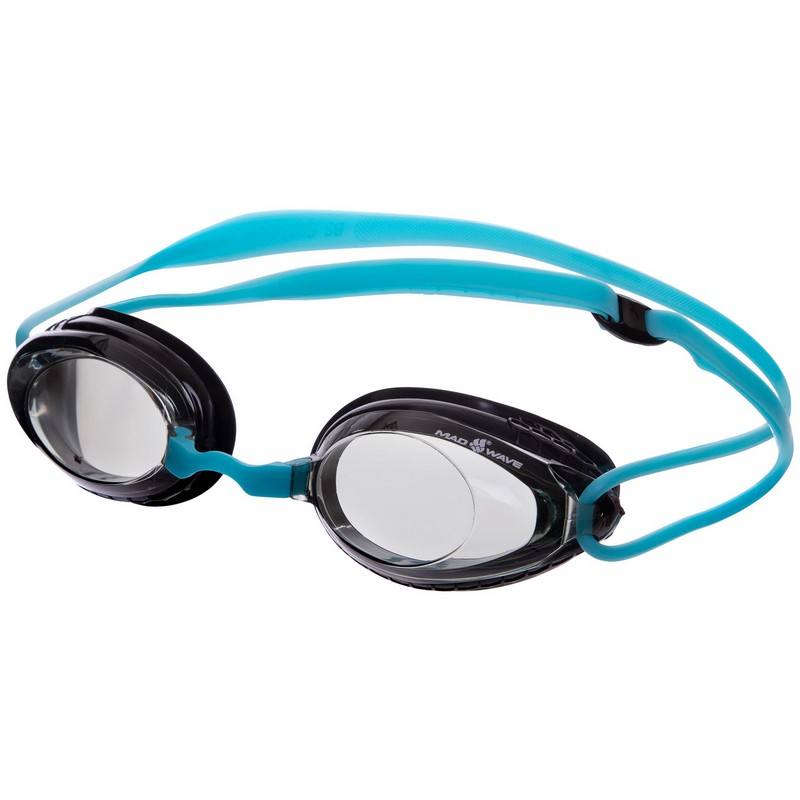 Schwimmbrille Mad Wave Honey (black/azure)